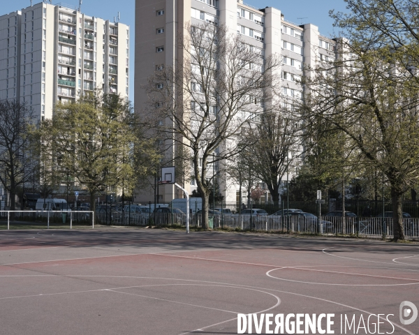 Paris 20e jour de confinement dû au coronavirus