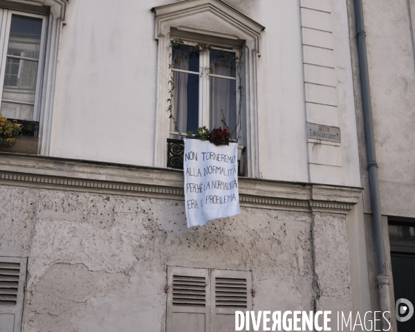 Paris Nord deuxième semaine de confinement dû au coronavirus