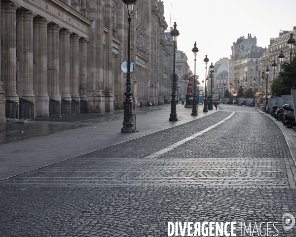 Paris Nord deuxième semaine de confinement dû au coronavirus