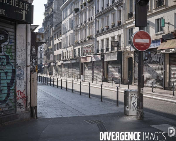 Paris Nord deuxième semaine de confinement dû au coronavirus