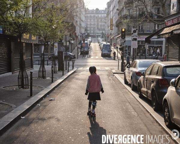 Paris Nord deuxième semaine de confinement dû au coronavirus