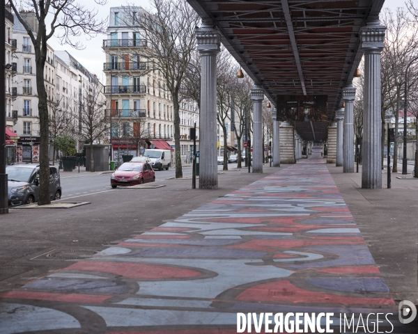 Paris Nord deuxième semaine de confinement dû au coronavirus