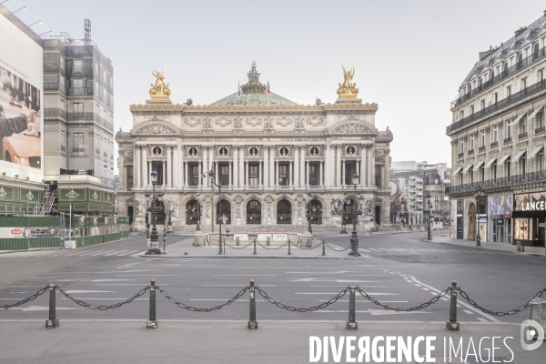 La traversée de paris (un ville sous confinement du covid19)