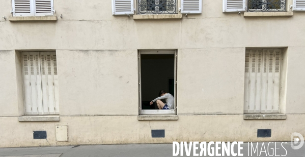 Un samedi a paris jour de confinement