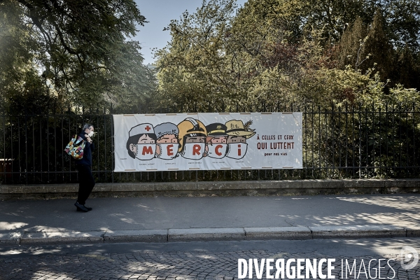 Paris en confinement dimanche 26 avril 2020