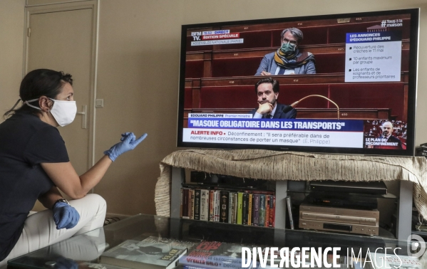 Edouard philippe presente le plan de deconfinement