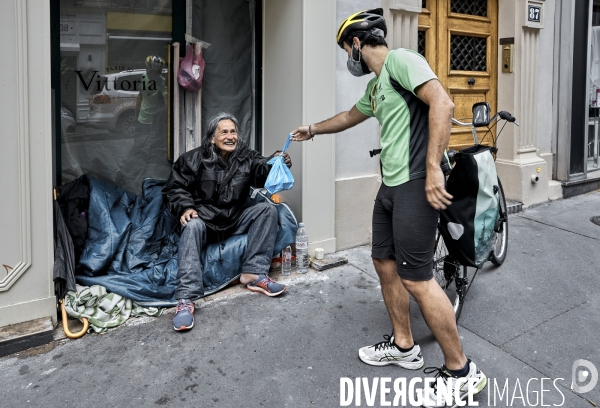 #PourEux , repas offerts aux personnes en difficulté