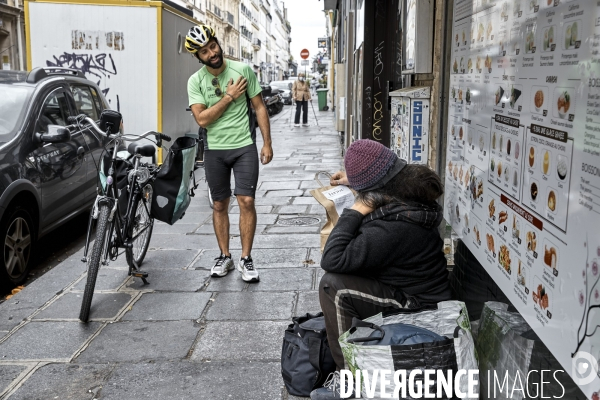 #PourEux , repas offerts aux personnes en difficulté