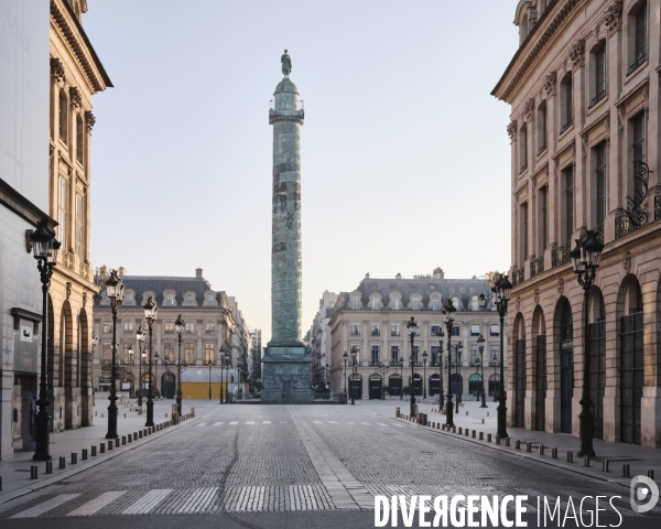 Paris, cinquième semaine de confinemenet dû au coronavirus.