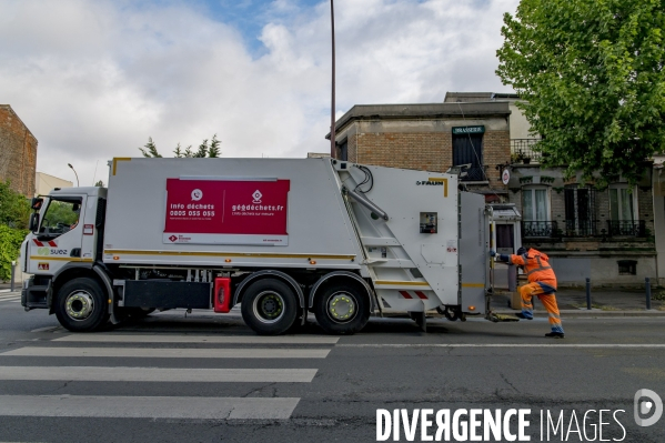 Collecte des ordures pendant le confinement