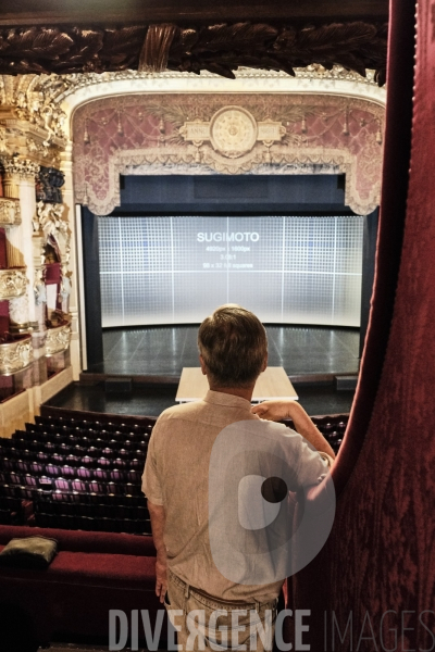 Back stage - installation plastique  Hiroshi Sugimoto - Palais Garnier