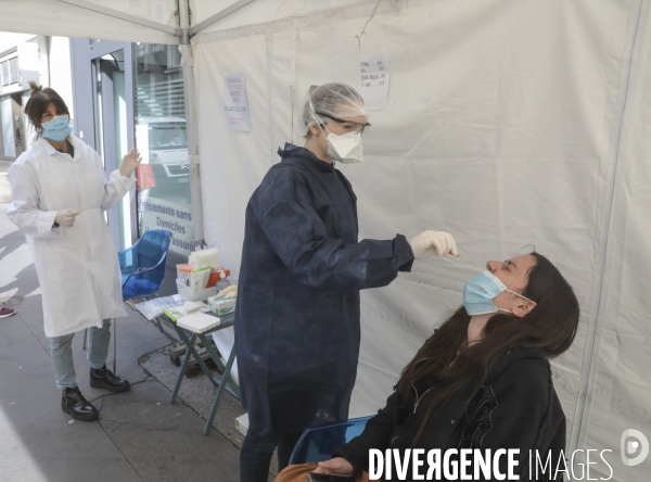 Depistage covid dans un laboratoire paris xv