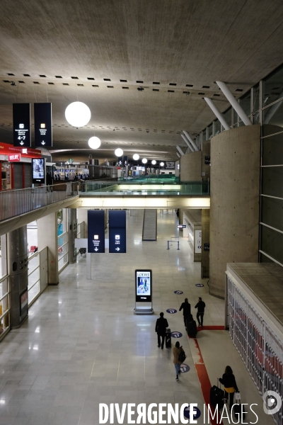 Fin Février 2020, La pandémie s étend en Europe. A l aéroport Roissy-Charles de Gaulle les vols sont suspendus ou extrémement rares.