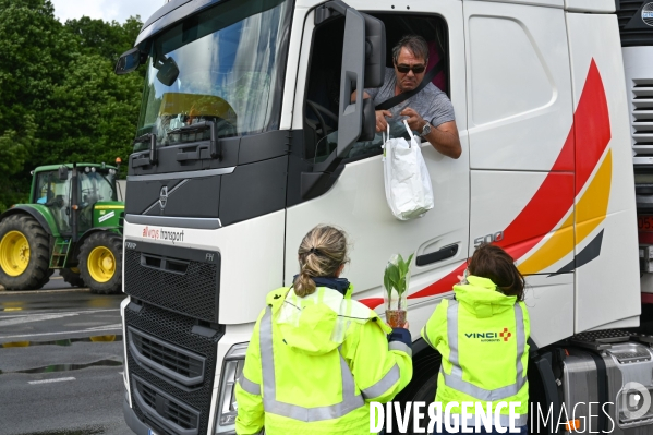 Chauffeurs routiers. Confinement 44ème jour.