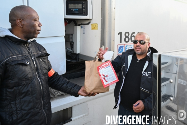 Chauffeurs routiers. Confinement 44ème jour.