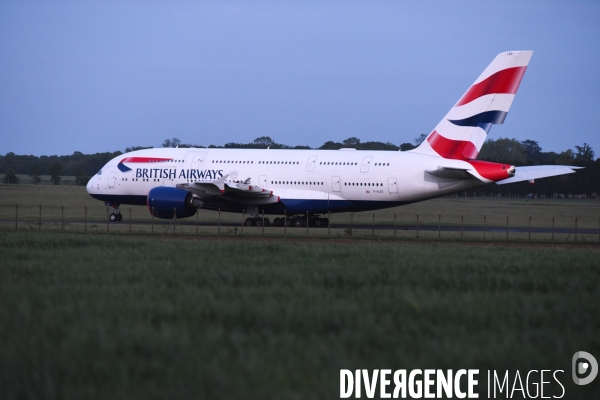 Aéroport de Chateauroux-Déols. Confinement: 44ème jour.