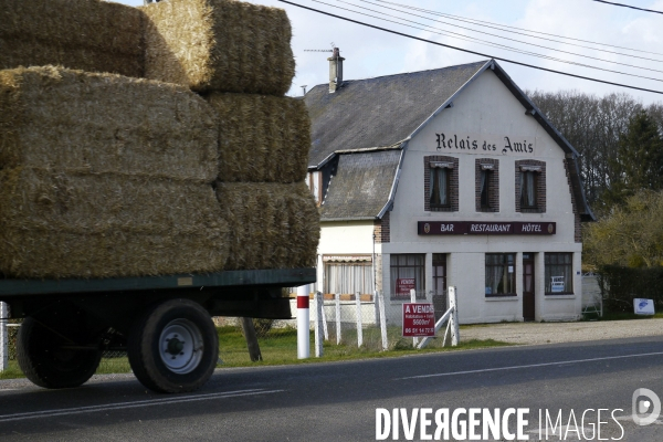 Illustration marché Immobilier,Normandie
