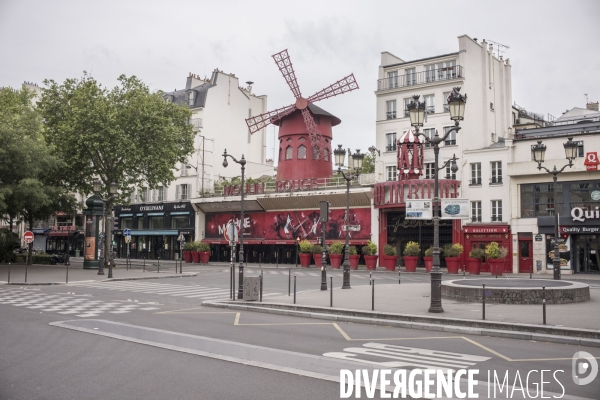 La traversée de paris (un ville sous confinement du covid19)