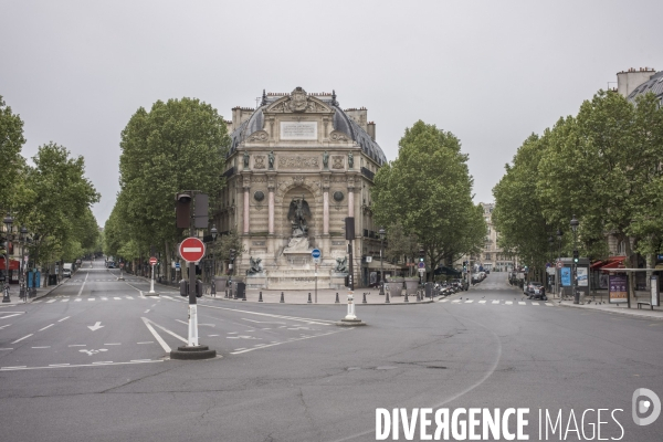 La traversée de paris (un ville sous confinement du covid19)