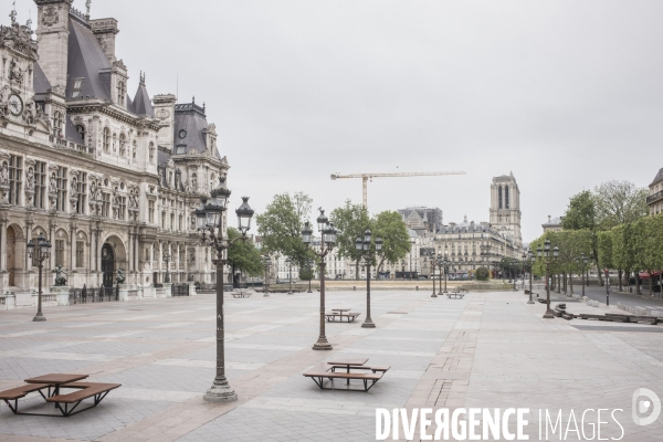 La traversée de paris (un ville sous confinement du covid19)