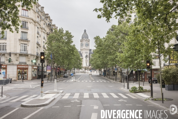 La traversée de paris (un ville sous confinement du covid19)