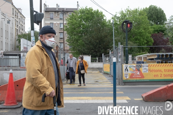 Les rues d Aubervilliers au temps du coronavirus