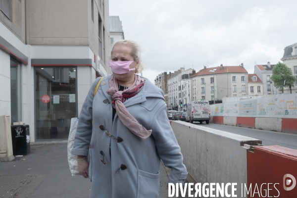 Les rues d Aubervilliers au temps du coronavirus