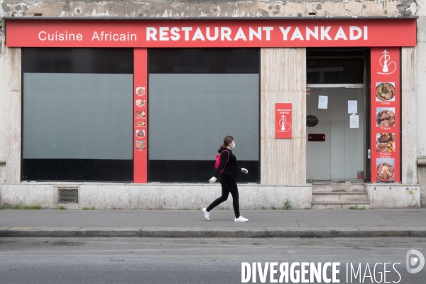 Les rues d Aubervilliers au temps du coronavirus