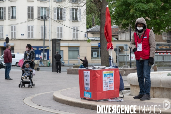 Les rues d Aubervilliers au temps du coronavirus