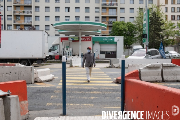 Les rues d Aubervilliers au temps du coronavirus