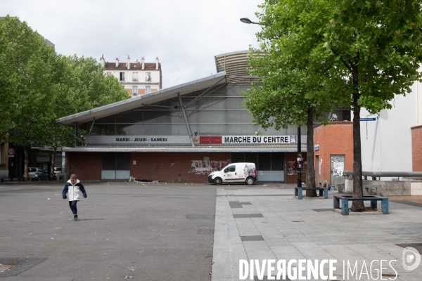 Les rues d Aubervilliers au temps du coronavirus