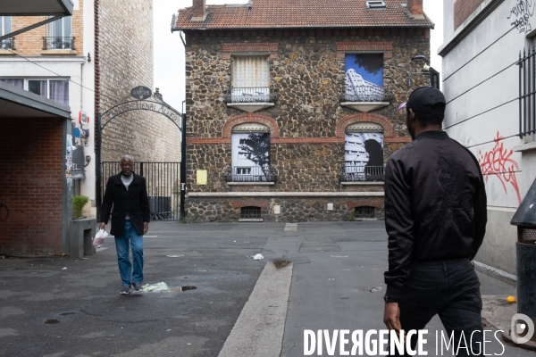 Les rues d Aubervilliers au temps du coronavirus