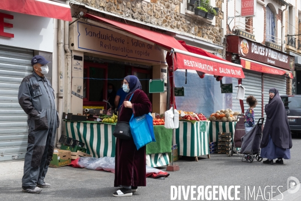 Les rues d Aubervilliers au temps du coronavirus