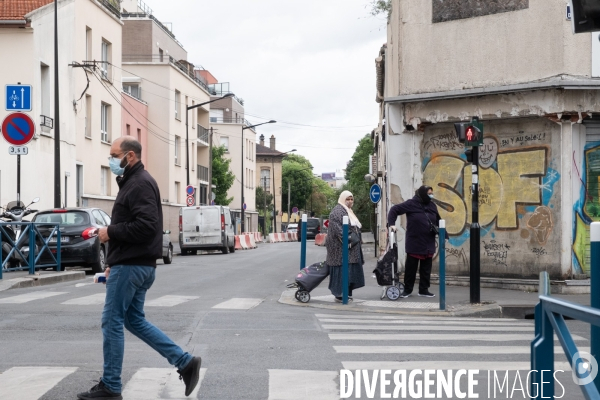 Les rues d Aubervilliers au temps du coronavirus