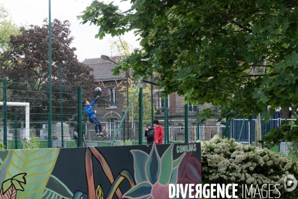 Les rues d Aubervilliers au temps du coronavirus