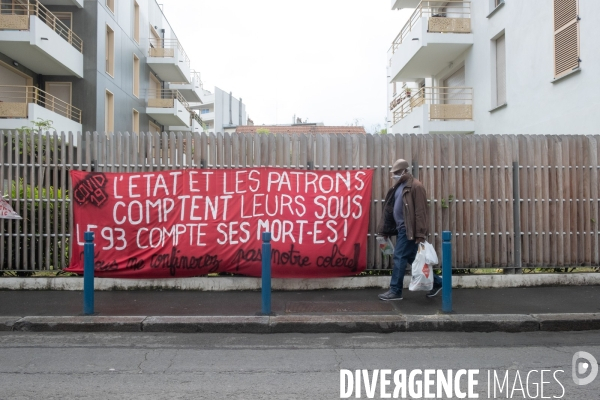 Les rues d Aubervilliers au temps du coronavirus