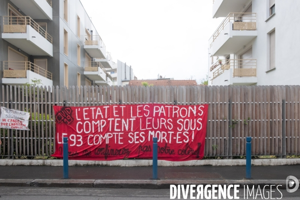 Les rues d Aubervilliers au temps du coronavirus