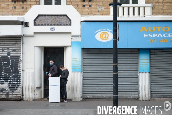 Les rues d Aubervilliers au temps du coronavirus