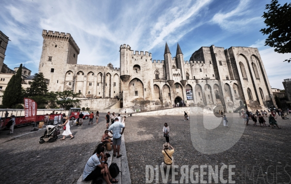 Festival d Avignon - Palais des Papes