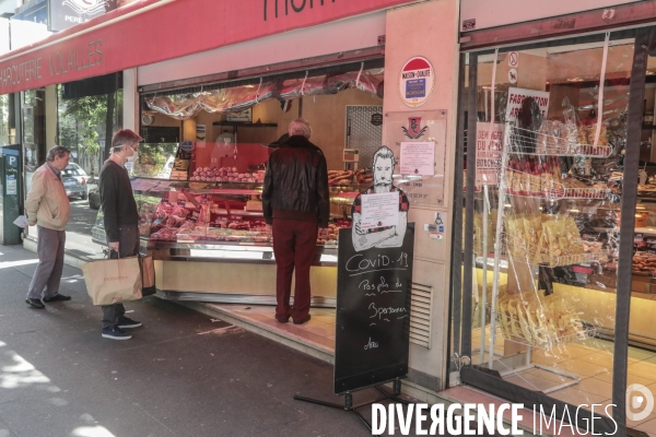 Rue de la convention quelques jours avant le deconfinement