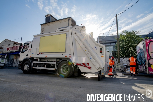 Collecte des déchets en dépôts sauvages