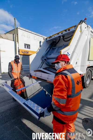 Collecte des déchets en dépôts sauvages