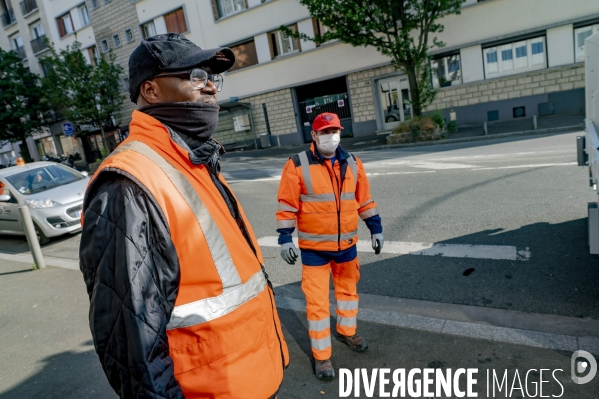 Collecte des déchets en dépôts sauvages