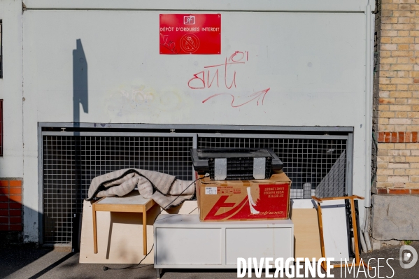 Collecte des déchets en dépôts sauvages