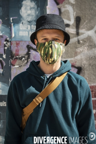 A vos masques Marseille - La Plaine! Portraits masqués - épisode 2