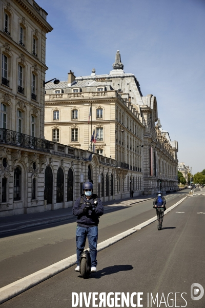 Paris 7 mai en confinement 52 em jour