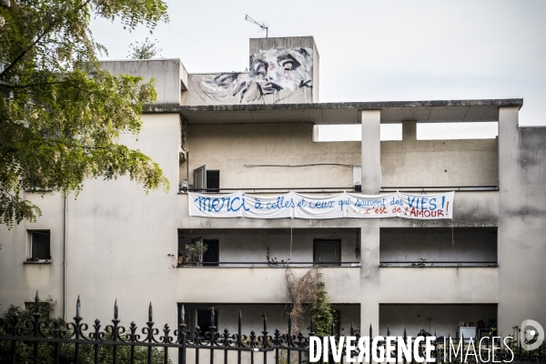 Paris vide, 53eme jour de confinement contre le covid 19.