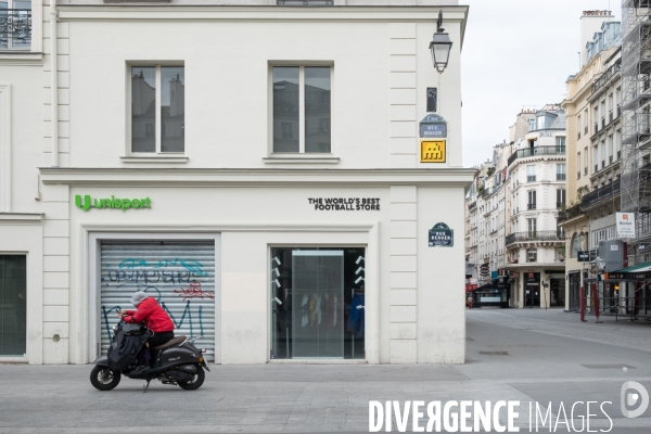 Paris au cinquantième jour de confinement