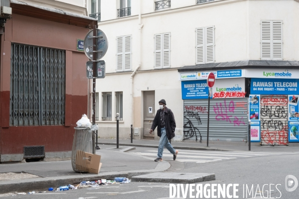 Paris au cinquantième jour de confinement