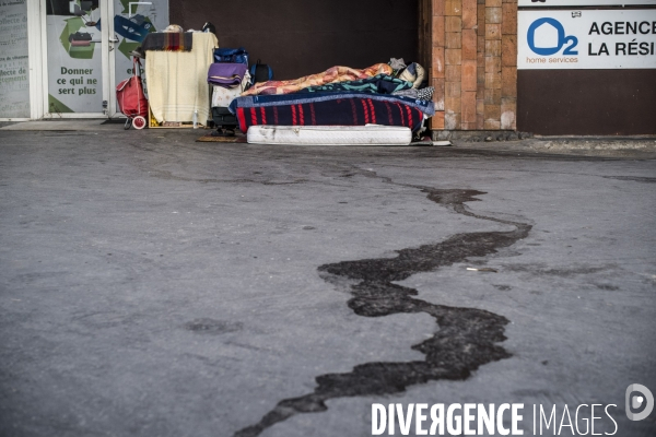 Paris vide, 53eme jour de confinement contre le covid 19.